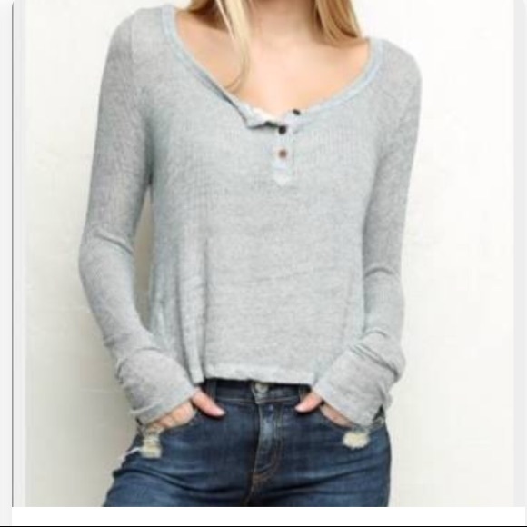 Brandy Melville Sweaters - NWT Brandy Melville sheer ,slouchy top!